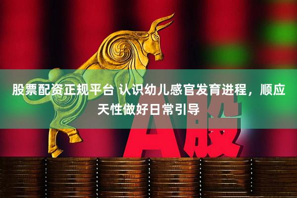 股票配资正规平台 认识幼儿感官发育进程，顺应天性做好日常引导